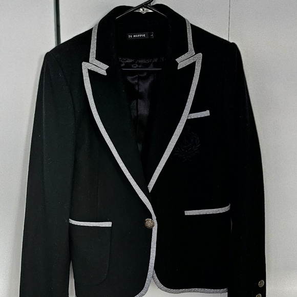 Woman black blazer - Size L - Picture 4 of 6